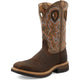 Twisted X Men's 12" Alloy Toe Slip Resistant Western Work Boot - Taupe & Bomber - MLCA001 - Overlook Boots