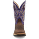 Twisted X Men's Lite 12" Alloy Toe Slip Resistant Western Work Boot - Brown & Purple - MLCA006 - Overlook Boots