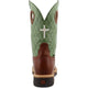 Twisted X Men's Lite 12" Steel Toe Met Guard Western Work Boot - Cognac Glazed Pebble & Lime - MLCSM01 - Overlook Boots