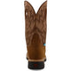 Twisted X Men's Lite 12" Composite Toe Waterproof Western Work Boot - Dark Brown & Tan - MLCCW05 - Overlook Boots