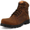 Twisted X Men's Classic 6" Nano Toe Lace Up Work Boot - Rustic Brown - MODNW01 7 / Medium / Brown - Overlook Boots