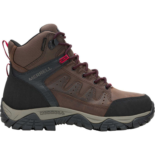 Merrell Work Men's Windoc 6" Steel Toe Waterproof Work Boot - Rye - J007831 7 / Medium / Brown - Overlook Boots