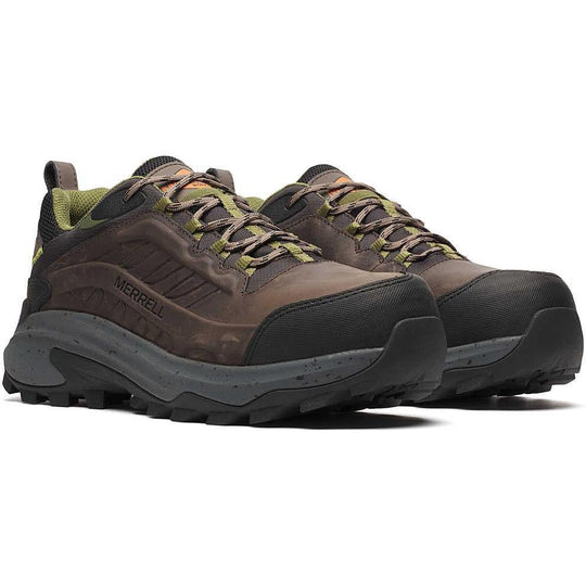 Merrell Work Men's Moab Speed 2 Carbon Fiber Waterproof Work Shoe - Taupe - J007891W - Overlook Boots
