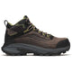 Merrell Work Men's Moab Speed 2 Mid Carbon Fiber Toe Waterproof Work Boot - Brown - J007897 7 / Medium / Brown - Overlook Boots