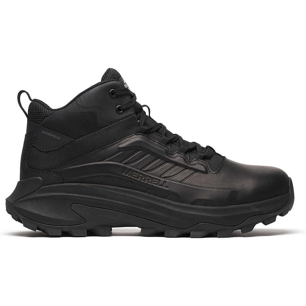 Merrell Work Moab Speed 2 Mid Zapato de Trabajo Táctico Unisex, Impermeable - Negro - J007941