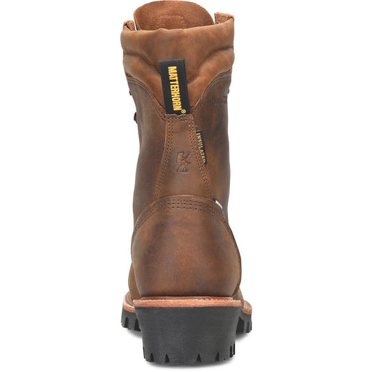 Matterhorn Men's Super Collar 9" Composite Toe USA Made Logger Boot - Dark Brown - MT2580 - Overlook Boots