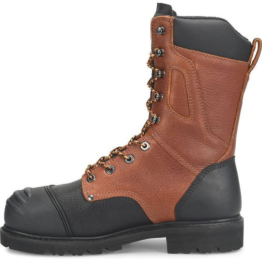 Matterhorn Men's Nickel 12" Composite Toe Waterproof Met Guard Work Boot - Dark Brown - MT2575 - Overlook Boots