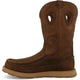 Twisted X Men's Iconic 11" Pull On Wedge Sole Slip Resistant Work Boot - Brown - MCBX001 - Overlook Boots