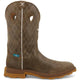Twisted X Men's UltraLite X™ 12" Composite Toe Waterproof Slip Resistant Western Work Boot - Bomber - MULNW03 7 / Medium / Brown - Overlook Boots