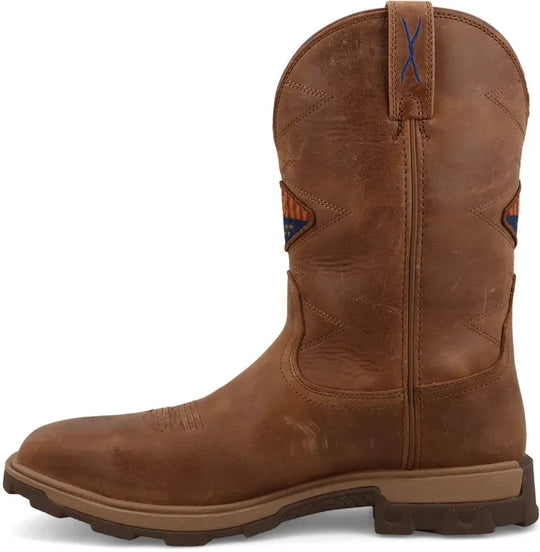Twisted X Men's UltraLite X™ 11" Composite Toe Waterproof Slip Resistant Work Boot - Ginger - MULNW05 - Overlook Boots