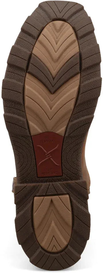 Twisted X Men's UltraLite X™ 11" Composite Toe Waterproof Slip Resistant Work Boot - Ginger - MULNW05 - Overlook Boots
