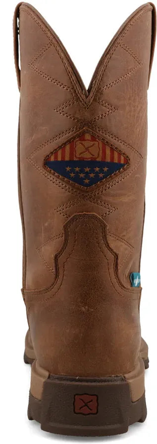 Twisted X Men's UltraLite X™ 11" Composite Toe Waterproof Slip Resistant Work Boot - Ginger - MULNW05 - Overlook Boots