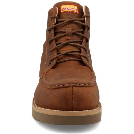 Twisted X Men's UltraLite X™ 6" Composite Toe Laces Wedge Sole Work Boot - Rawhide - MWWN002 - Overlook Boots