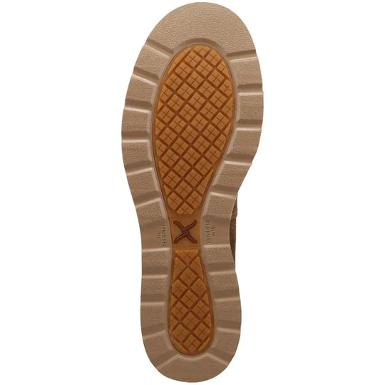 Twisted X Men's BarnShield 6" Composite Toe Waterproof Chelsea Wedge Sole Work Boot - Rawhide - MWWNW01 - Overlook Boots