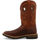 Twisted X Men's 12" Square Toe Pull On Western Work Boot - Ginger & Rust - MXB0011 - Overlook Boots