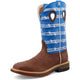 Twisted X Men's CellStretch 12" Alloy Toe Western Work Boot - Burgundy & Sky Blue - MXBA001 - Overlook Boots