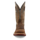 Twisted X Men's CellStretch 12" Square Toe Pull On Western Work Boot - Brown & Grey - MXBN005 - Overlook Boots