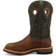 Twisted X Men's 12" Composite Toe Waterproof Pull On Western Work Boot - Lion & Dark Olive - MXBNW11 - Overlook Boots