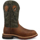 Twisted X Men's 12" Composite Toe Waterproof Pull On Western Work Boot - Lion & Dark Olive - MXBNW11 7 / Medium / Brown - Overlook Boots