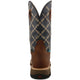 Twisted X Men's 12" Nano Composite Toe Waterproof Pull On Western Work Boot - Hazel & Navy - MXBNWM1 - Overlook Boots