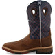 Twisted X Men's CellStretch 12" Composite Toe Waterproof Western Work Boot - Mocha & Navy - MXBW001 - Overlook Boots