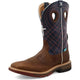 Twisted X Men's CellStretch 12" Composite Toe Waterproof Western Work Boot - Mocha & Navy - MXBW001 - Overlook Boots