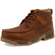 Twisted X Men's CellStretch 4" Composite Toe Lace Up Work Boot - Oiled Saddle - MXCC004 - Overlook Boots