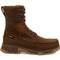 Twisted X Men's CellStretch 8" Composite Toe Lace Up Work Boot - Distressed Saddle - MXCCM01 7 / Medium / Brown - Overlook Boots