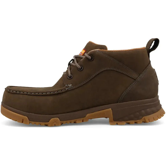 Twisted X Men's CellStretch Composite Toe Chukka Driving Work Boot - Shitake - MXCN009 - Overlook Boots