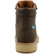 Twisted X Men's CellStretch 6" Composite Toe Waterproof Laces Work Boot - Shitake - MXCNW06 - Overlook Boots