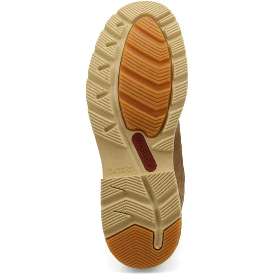 Twisted X Men's CellStretch 6" Comp Toe Waterproof Laces Work Boot - Tan - MXCNW08 - Overlook Boots