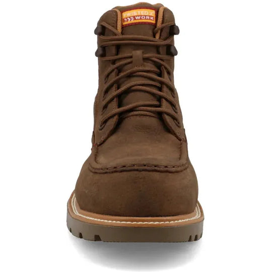 Twisted X Men's BarnShield 6" Composite Toe Waterproof Work Boot - Oak - MXCNW12 - Overlook Boots