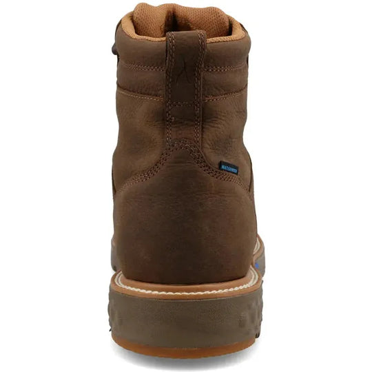 Twisted X Men's BarnShield 6" Composite Toe Waterproof Work Boot - Oak - MXCNW12 - Overlook Boots