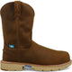 Twisted X Men's CellStretch 10" Composite Toe Waterproof Work Boot - Distressed Saddle - MXCNWM1 7 / Medium / Brown - Overlook Boots