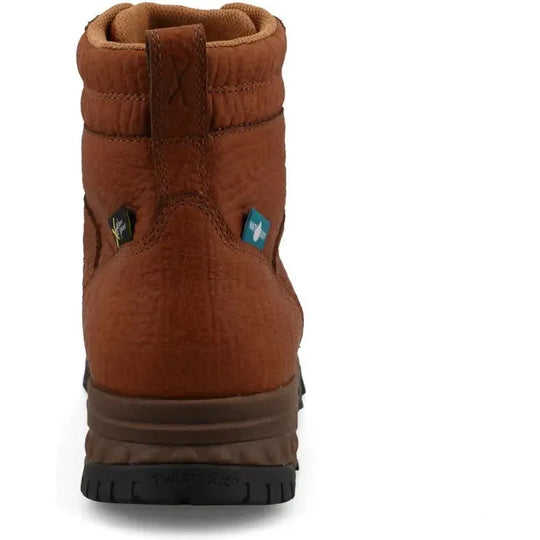 Twisted X Men's CellStretch 6" Composite Toe Waterproof Work Boot - Rust - MXCNWM2 - Overlook Boots