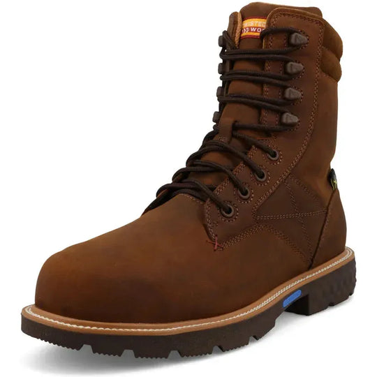 Twisted X Men's CellStretch 8" Composite Toe Waterproof Work Boot - Toffee - MXCNWM3 - Overlook Boots