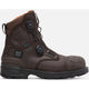 Timberland Pro Men's BOA Magnitude 8" Composite Toe Waterproof Work Boot - Dark Brown - TB0A66MKELE 7 / Medium / Dark Brown - Overlook Boots