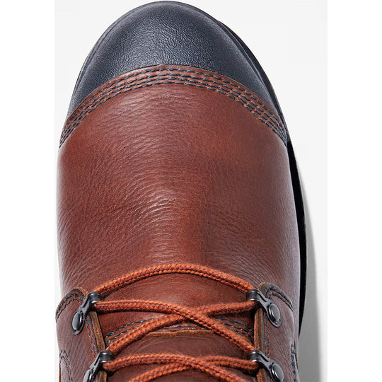 Timberland Pro Men's Bannack 9" Alloy Toe Metguard Work Boot- Brown- TB1A27MG214 - Overlook Boots
