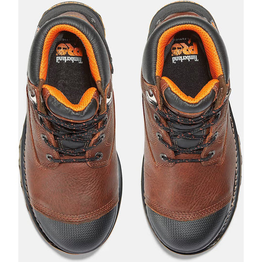 Timberland PRO Men's Boondock 6" Composite Toe Waterproof 400G Insulated Work Boot - Brown - TB192641214 - Overlook Boots