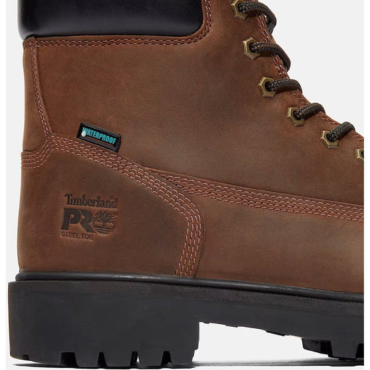 Timberland Pro Men's Direct Attach 6" Soft Toe Waterproof 200G Insulated Work Boot - Brown - TB138020242 - Overlook Boots