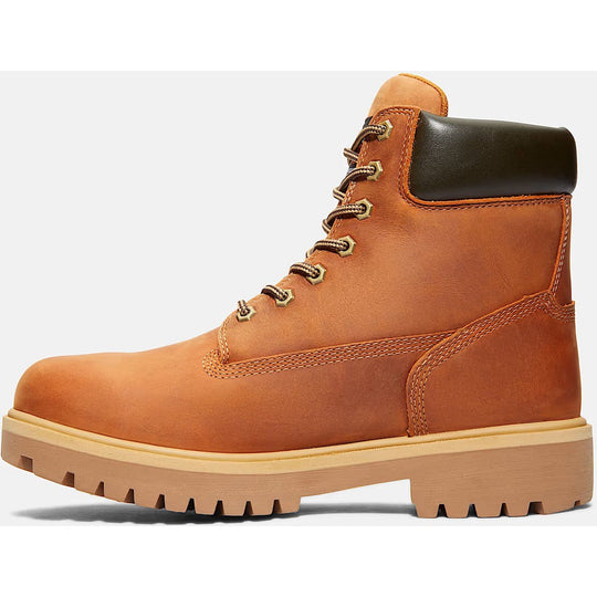 Timberland Pro Men's Direct Attach 6" Soft Toe Waterproof 200G Insulated Work Boot - Brown/Marigold - TB1A262R214 - Overlook Boots