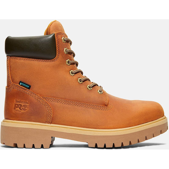 Timberland Pro Men's Direct Attach 6" Soft Toe Waterproof 200G Insulated Work Boot - Brown/Marigold - TB1A262R214 7 / Medium / Brown - Overlook Boots