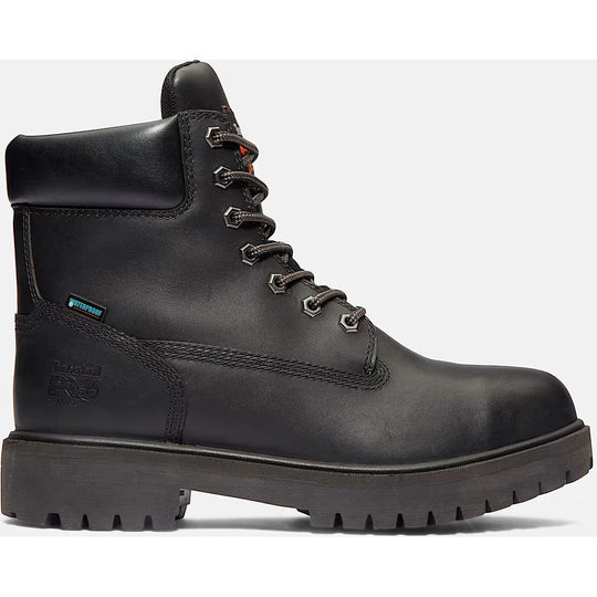 Timberland PRO Men's Direct Attach 6" Steel Toe Waterproof 200G Insulated Work Boot - Black - TB126038001 7 / Medium / Black - Overlook Boots