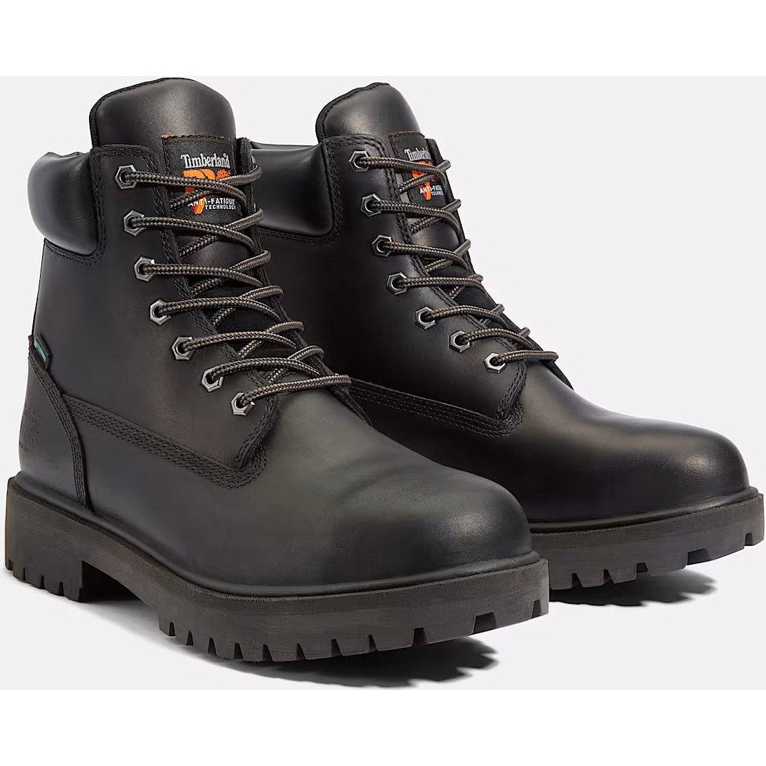 Timberland PRO Men's Direct Attach 6" Steel Toe Waterproof 200G Insulated Work Boot - Black - TB126038001 - Overlook Boots