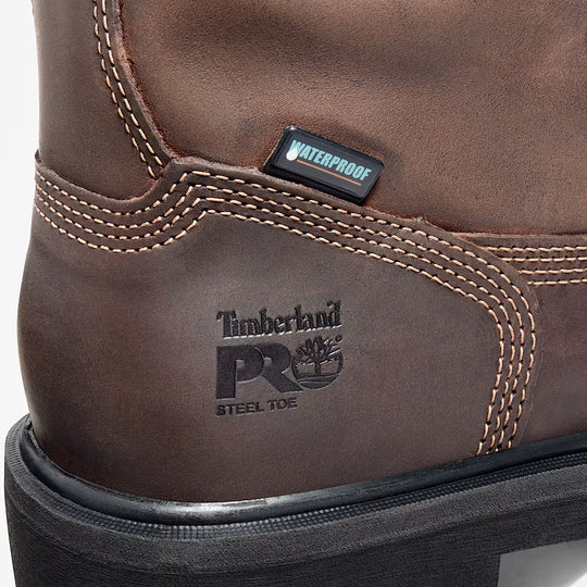 Timberland Pro Men's Direct Attach 6" Steel Toe Waterproof 200G Insulated Work Boot - Brown - TB138021242 - Overlook Boots