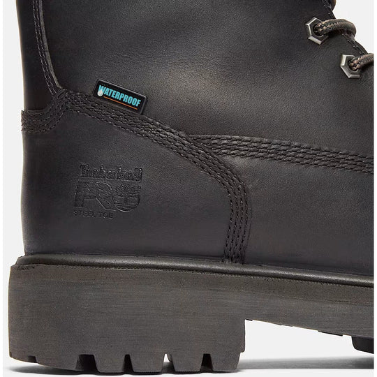 Timberland PRO Men's Direct Attach 6" Steel Toe Waterproof 200G Insulated Work Boot - Black - TB126038001 - Overlook Boots