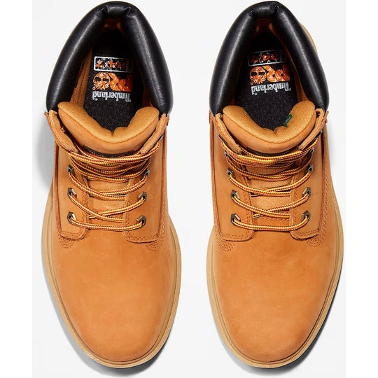Timberland Pro Men's Direct Attach 8" Soft Toe Waterproof Work Boot- Wheat- TB126011713 - Overlook Boots