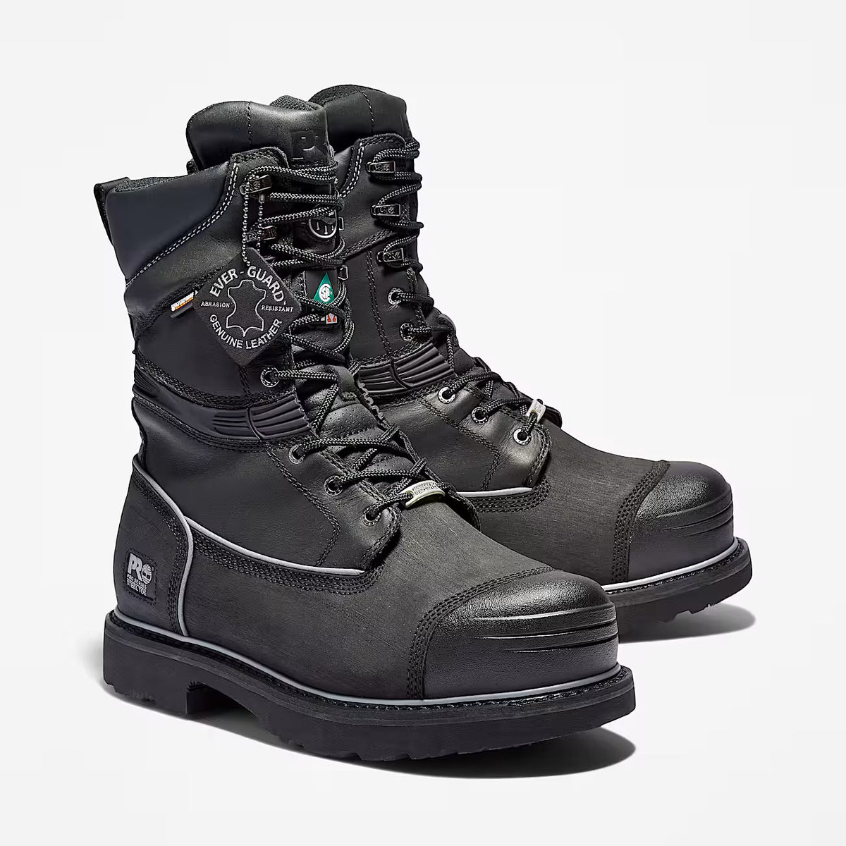 Timberland PRO Men's Gravel Pit 10" Steel Toe Waterproof 400G Insulated Met Guard Work Boot - Black - TB153531001 - Overlook Boots