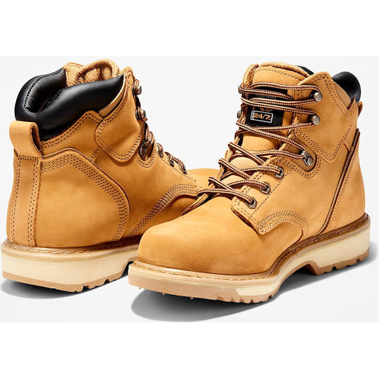 Timberland Pro Men's Pit Boss 6" Soft Toe Work Boot - Wheat - TB133030231 - Overlook Boots