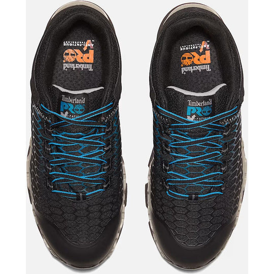 Timberland PRO Men's Powertrain Sport Alloy Toe Work Shoe - Black - TB1A1HRU001 - Overlook Boots